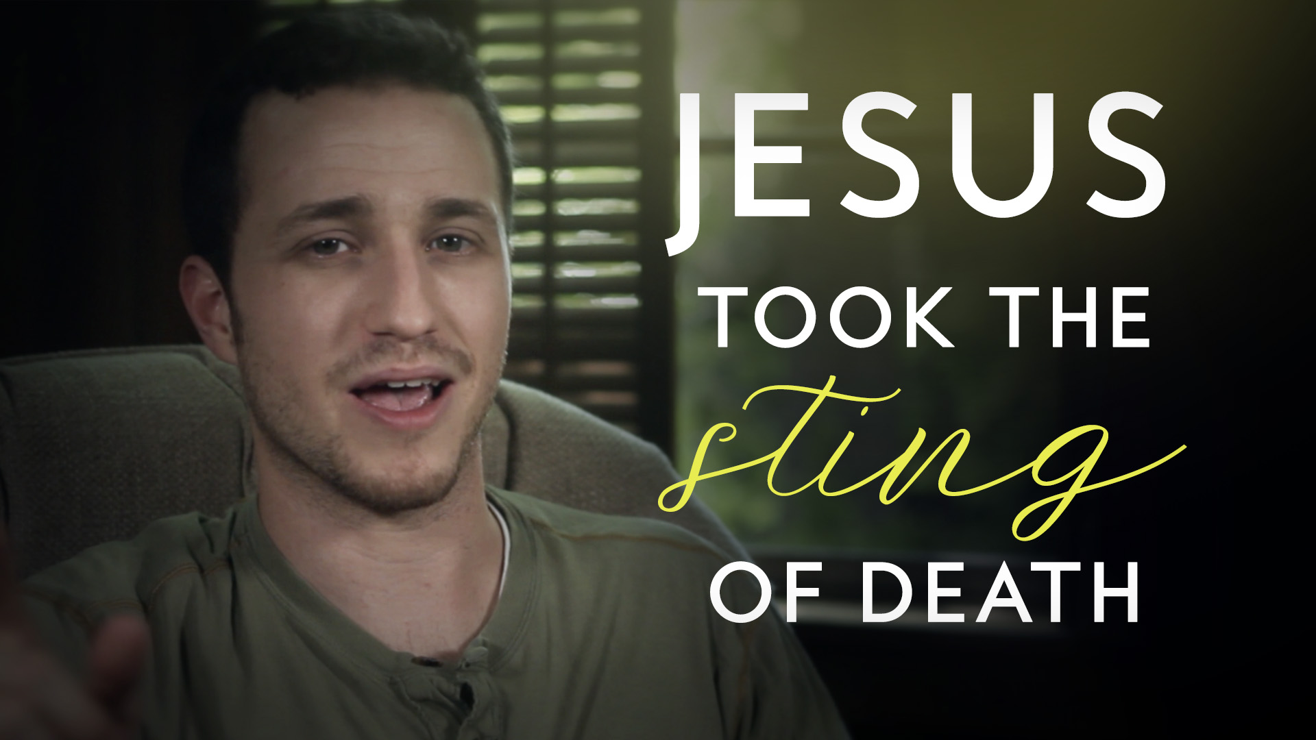 Jesus Took the Sting of Death | Troy Black